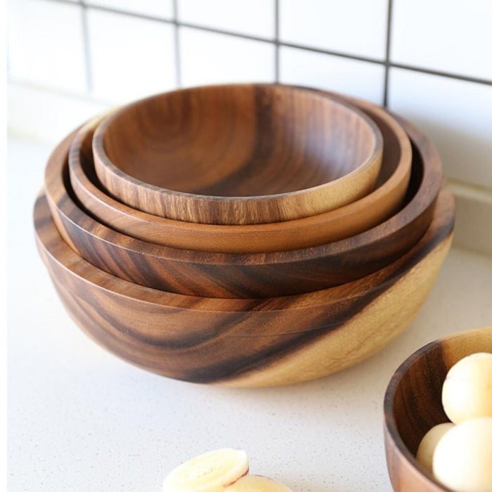 Wooden Fruit Bowl