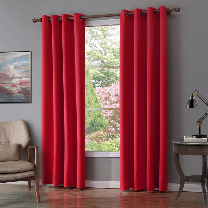 Red | 140X260cm Bedroom Curtain Shade