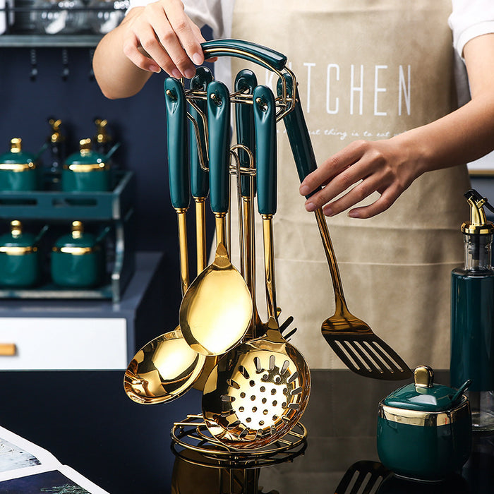 Stainless Steel Silicone Kitchen Utensils