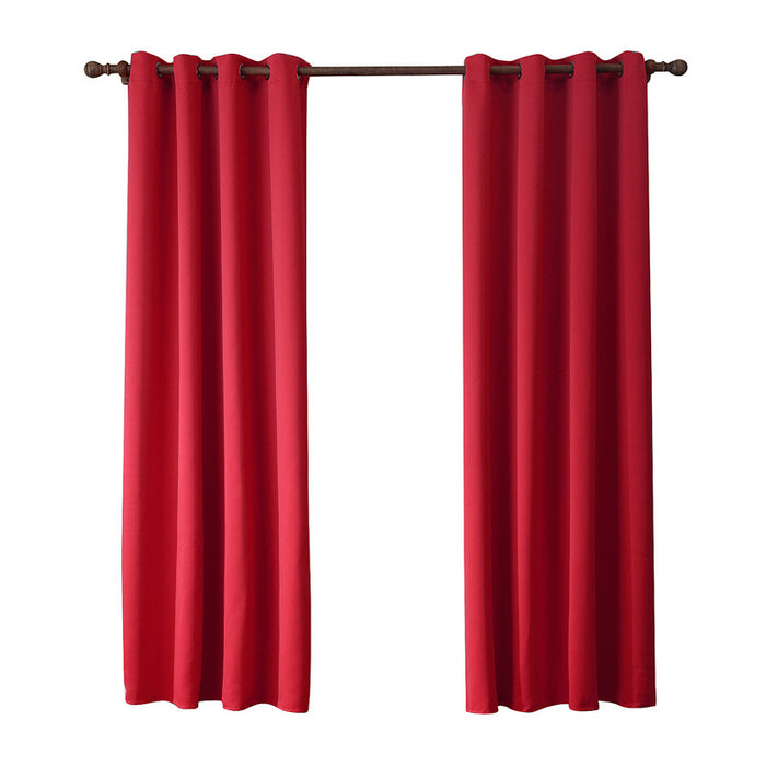 Red | 140X260cm Bedroom Curtain Shade