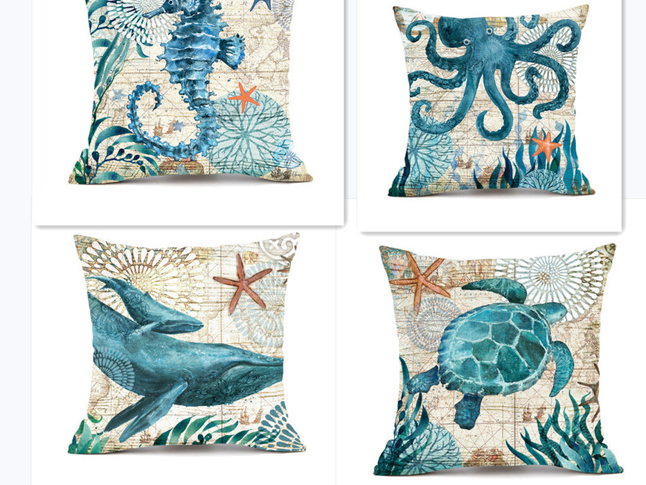 Sea Turtle Cushion Covers