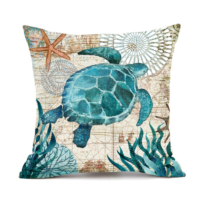 Sea Turtle Cushion Covers