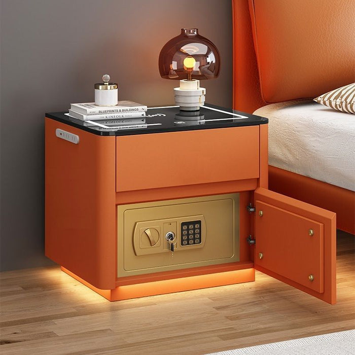 Smart Bedside Table with Safe