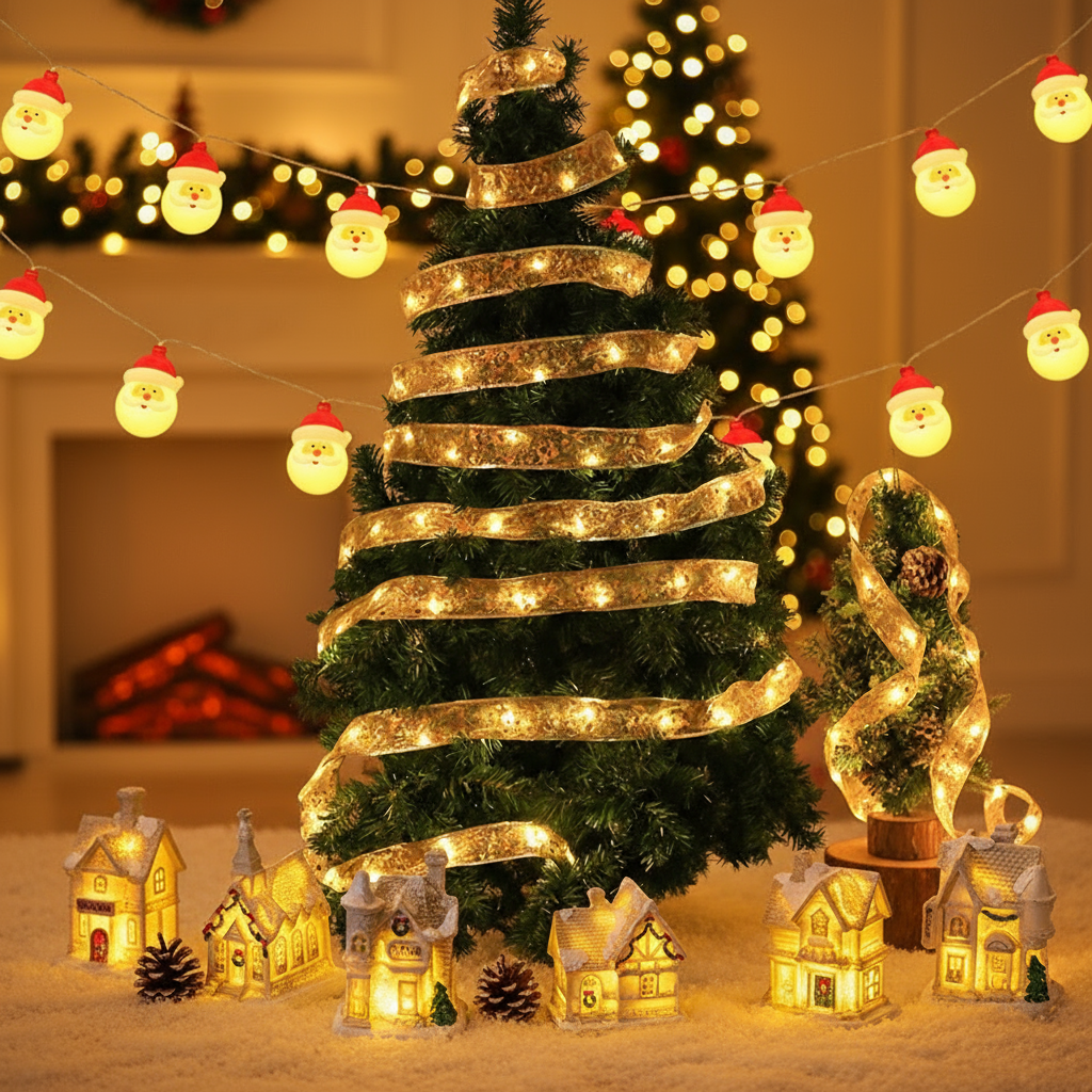 Christmas LED Lights | Festive Ambiance & Holiday Glow