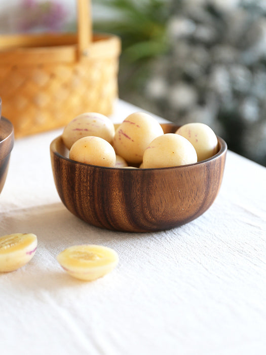 Wooden Fruit Bowl