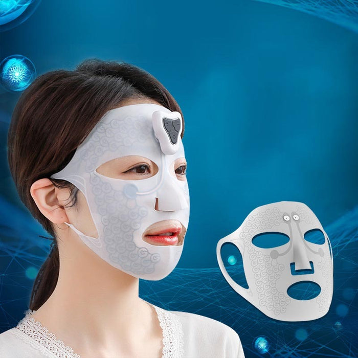 electric facial massage mask