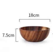 Wooden Fruit Bowl