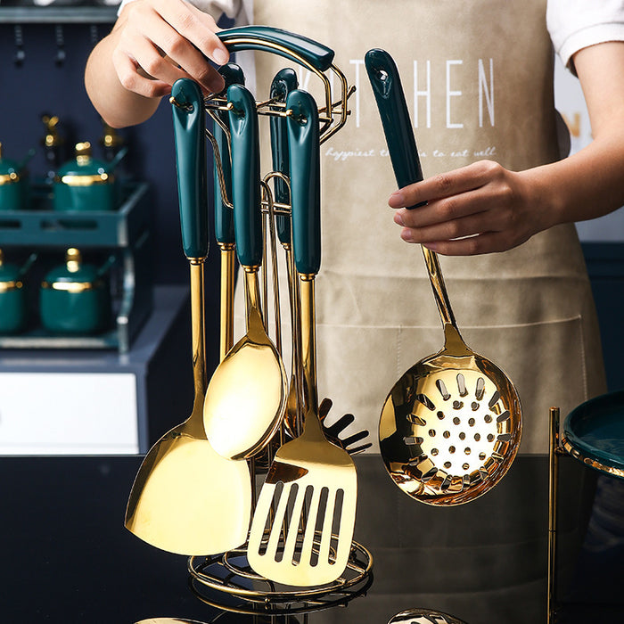 Stainless Steel Silicone Kitchen Utensils