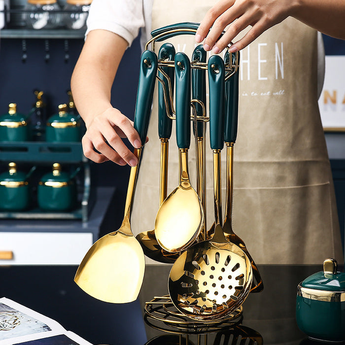 Stainless Steel Silicone Kitchen Utensils