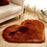 Heart Shaped Plush Rug
