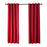 Red | 140X260cm Bedroom Curtain Shade