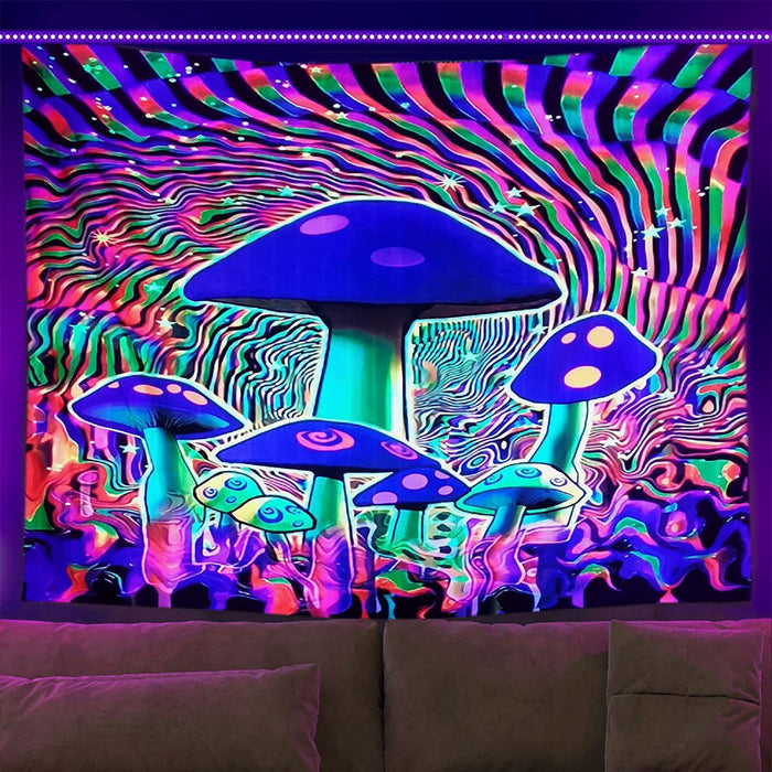 Fluorescent Wall Tapestry