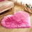 Heart Shaped Plush Rug