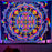 Fluorescent Wall Tapestry