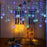 LED snowflake curtain lights