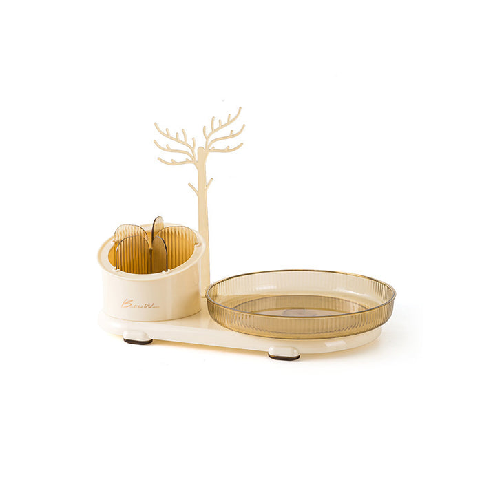 modern cosmetic jewelry storage rack