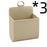 Car Storage And Storage Hanging Bag, Air Outlet Storage Bucket