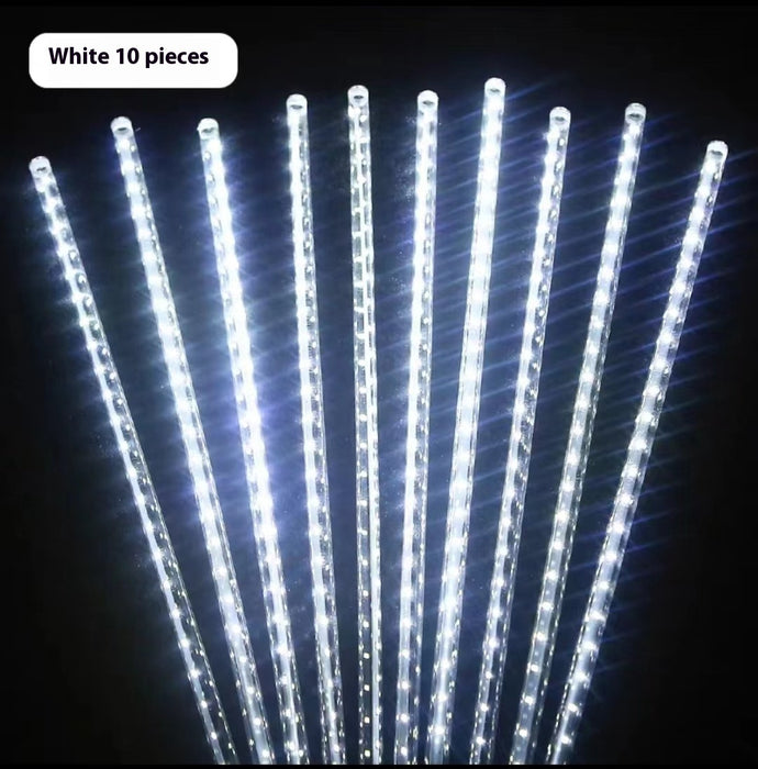 solar LED meteor shower lights