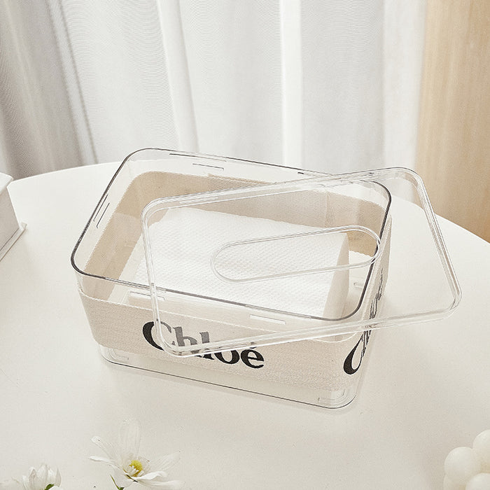 Desktop Tissue Ins Wind Household Storage Box
