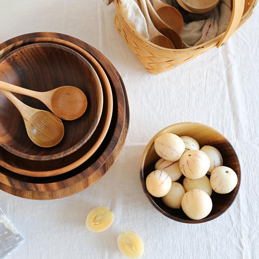 Wooden Fruit Bowl