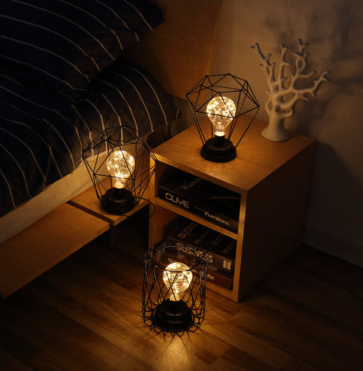 wrought iron lantern light