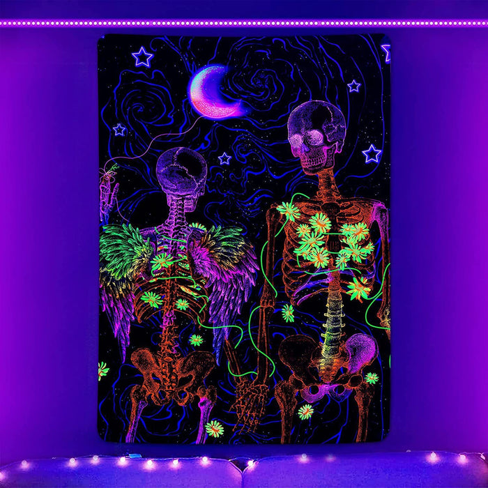 Fluorescent Wall Tapestry
