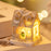 Christmas Decorations Resin Small House LED Luminous