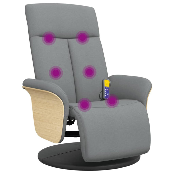 Massage Chair with Footrest