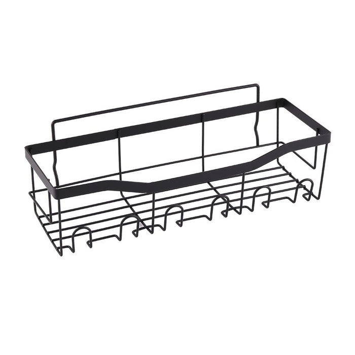 punch-free bathroom storage rack